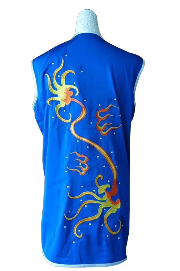 UC077 - Blue Uniform with Dragon Embroidery