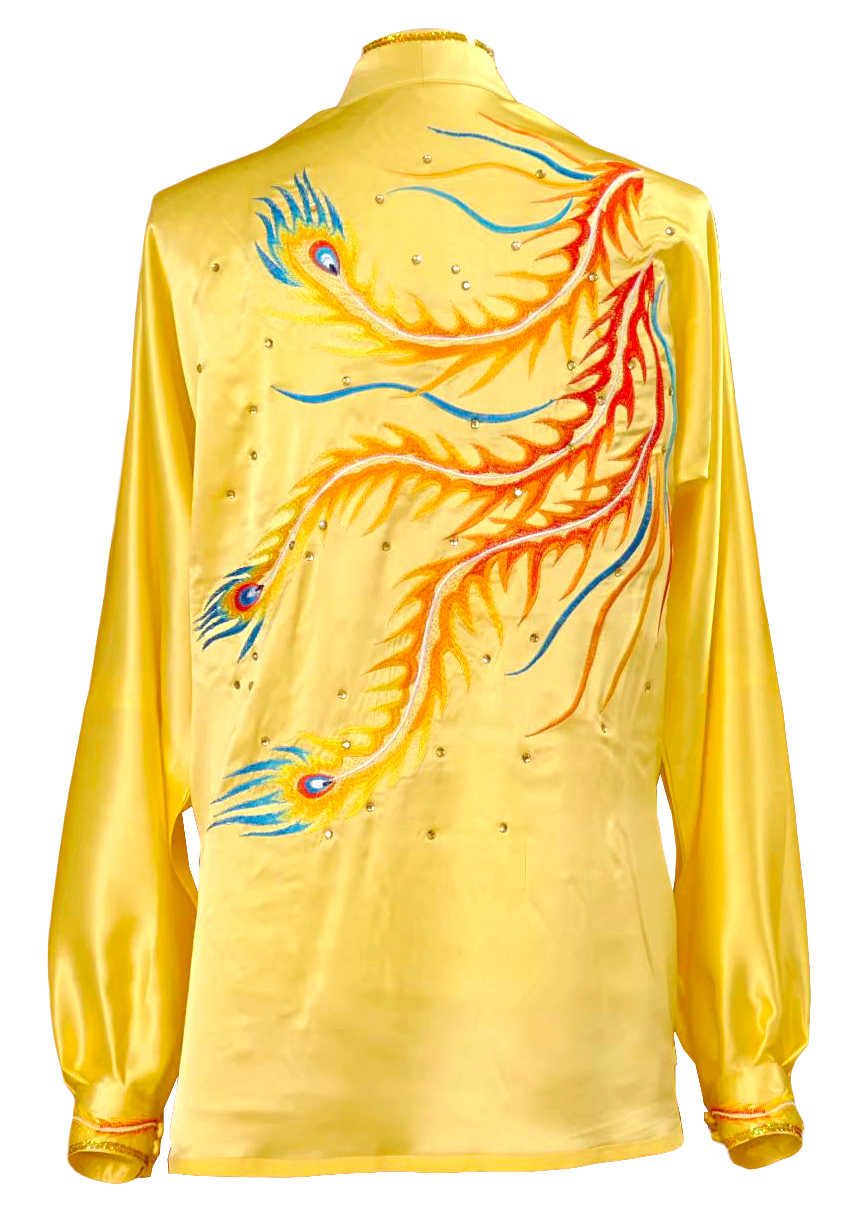 UC402 - Yellow Uniform with Phoenix Embroidery