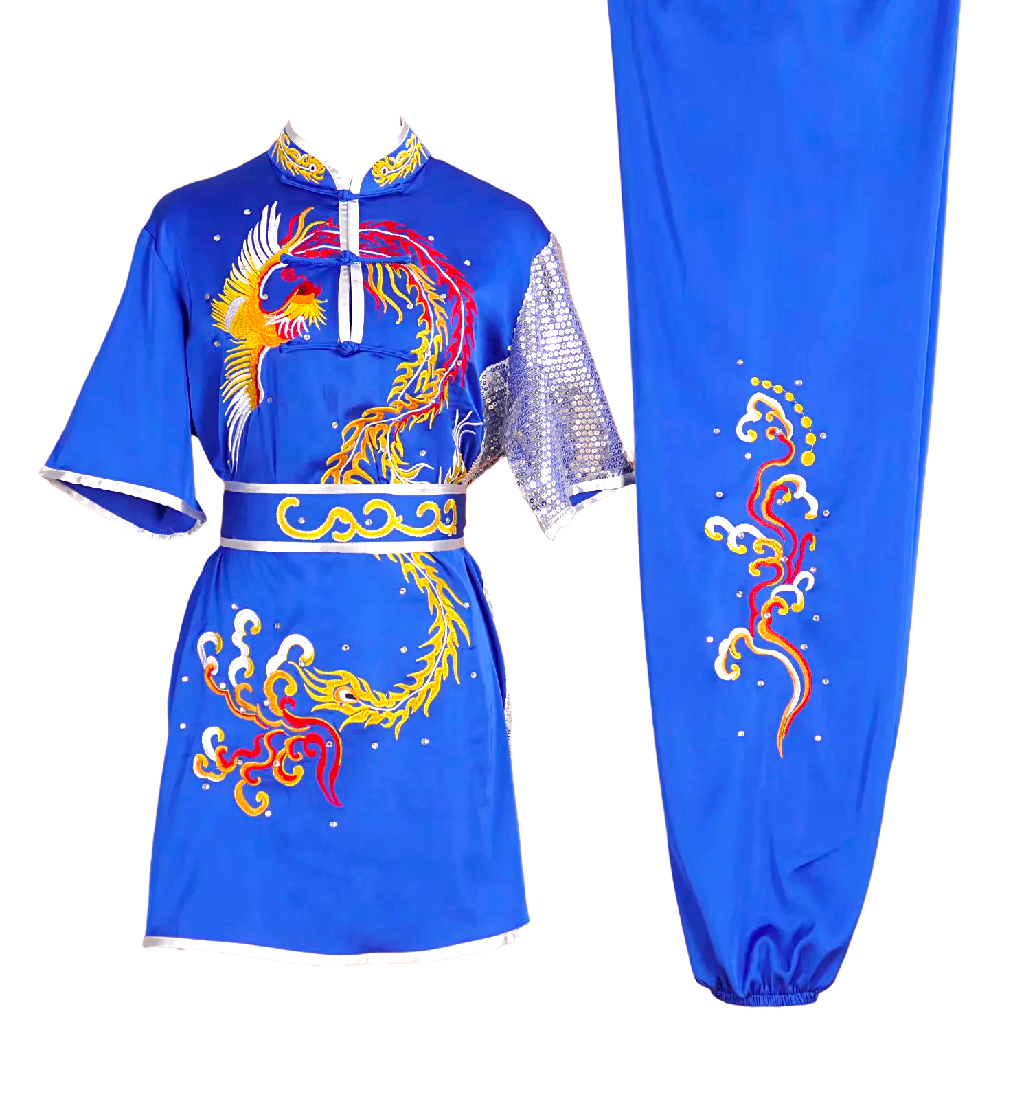 UC504 - Blue Uniform with Phoenix Embroidery