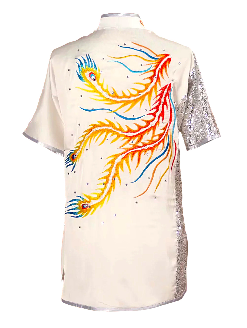 UC516 - White Uniform with Phoenix Embroidery