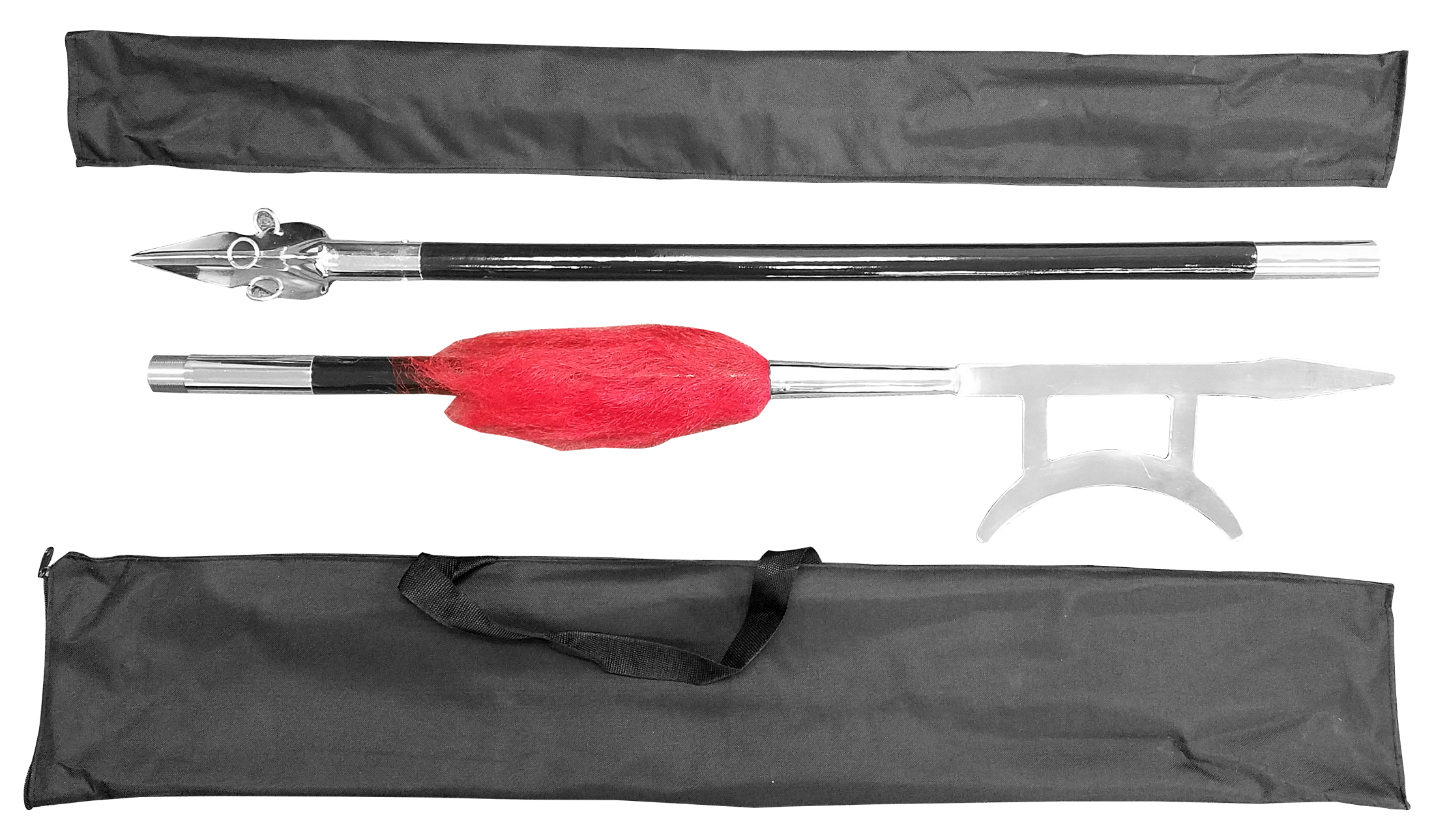 WSL009 - 2 Pieces Single Side Halberd - 2节单戟