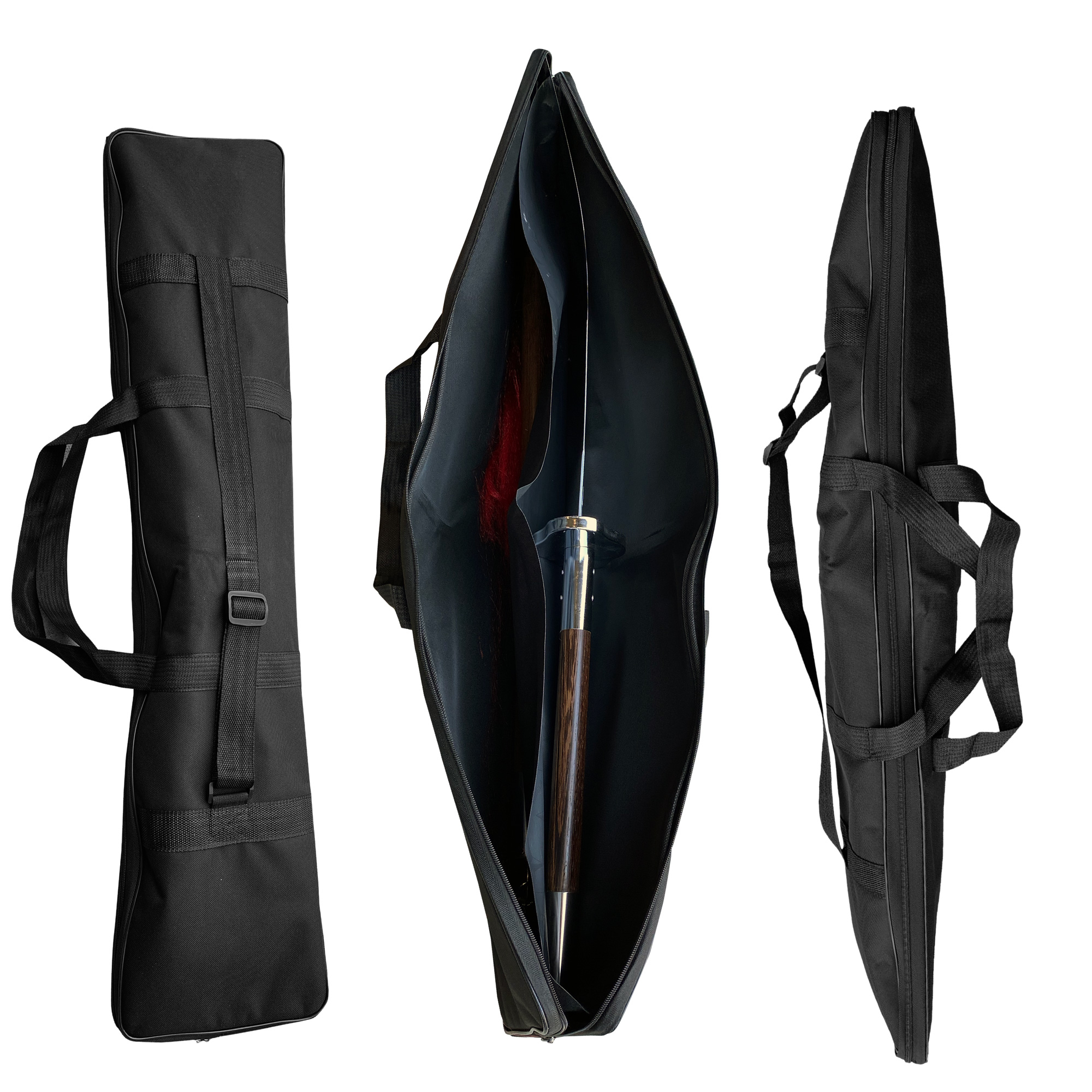 Wushu Kungfu Kwandao – 2-Piece Wenge Wood Handle & Stainless Steel Blade