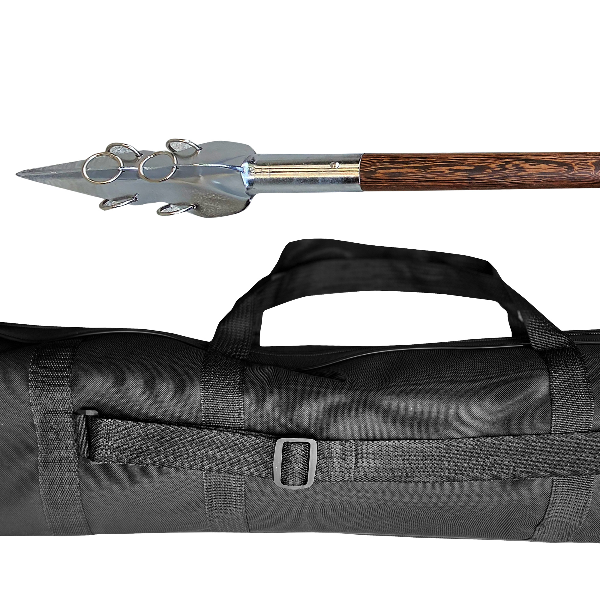 Wushu Kungfu Kwandao – 2-Piece Wenge Wood Handle & Stainless Steel Blade